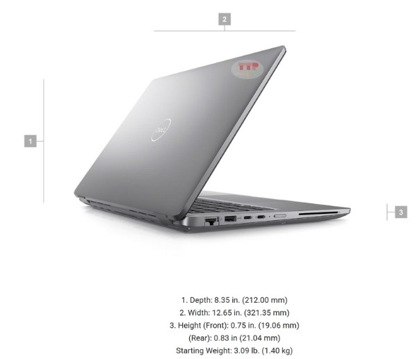 Laptop Dell Latitude 5450 L5450-125U-16512U TTP