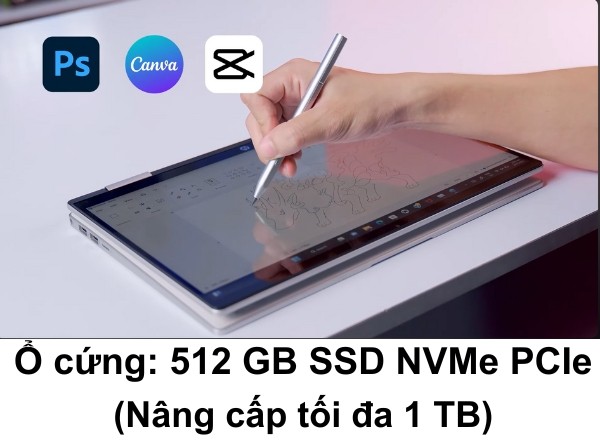 Laptop HP Pavilion X360 14-ek2017TU 9Z2V5PA TTP