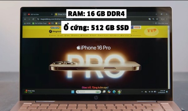 Laptop HP Pavilion X360 14-ek2024TU 9Z2V6PA TTP