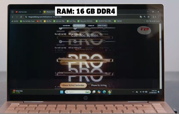 Laptop HP Pavilion X360 14-ek2027TU 9Z2V9PA TTP