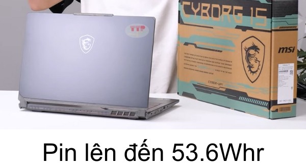 ​ Laptop MSI Cyborg 15 AI A1VEK 053VN TTP