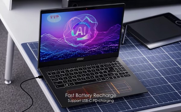 Laptop MSI Modern 15 H AI C2HMG-220VN TTP