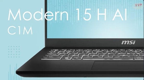Laptop MSI Modern 15 H AI C2HMG-220VN TTP