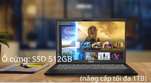 Laptop MSI Modern 15 H AI C2HMG-220VN TTP