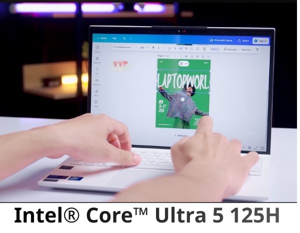 Laptop MSI Prestige 13 AI Evo A1MG 240VN TTP