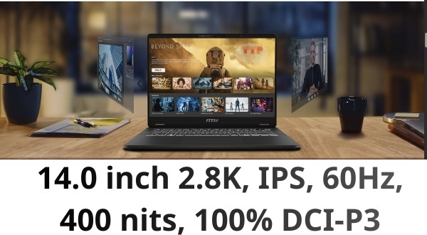 Laptop MSI Prestige 14 AI Evo C1MG 080VN TTP