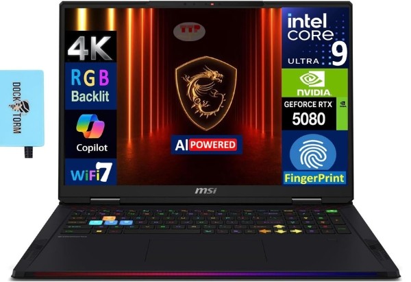 Laptop MSI Raider 18 HX AI A2XWIG 033VN TTP