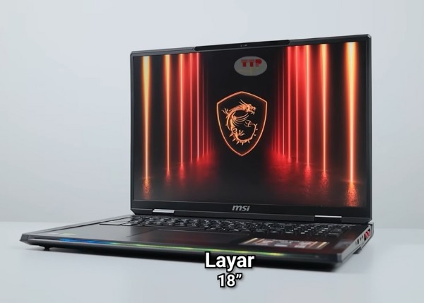 Laptop MSI Raider 18 HX AI A2XWIG 033VN TTP