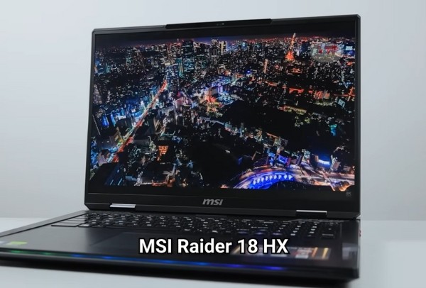 Laptop MSI Raider 18 HX AI A2XWIG 033VN TTP