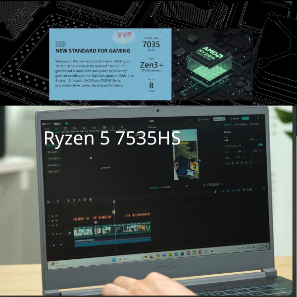 Laptop MSI Thin A15 B7VE 023VN Ryzen 5 TTP