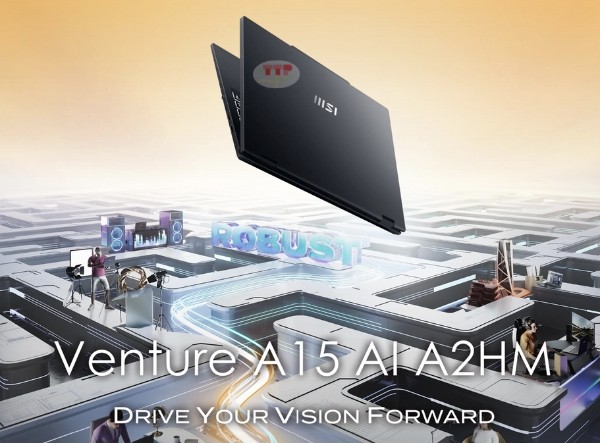 Laptop MSI Venture A15 AI A2HMG-003VN TTP