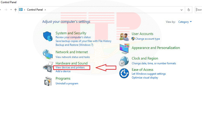 Bước 1 - Lỗi máy in bị tạm dừng