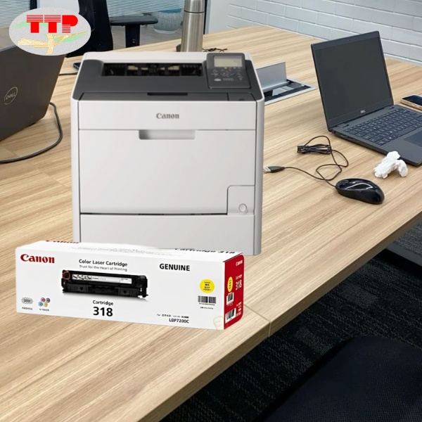 Hộp mực Canon 318 Bk C M Y