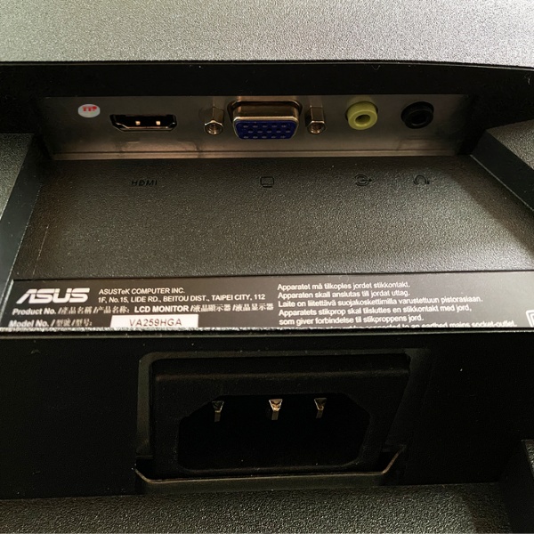 Màn hình Asus VA259HGA 24.5 inch/ IPS/ FHD/ 120Hz/ 1ms/ Loa