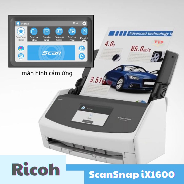 Máy scan Ricoh iX1600