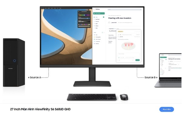 Màn hình Samsung LS27D604UAEXXV 27 inch TTP
