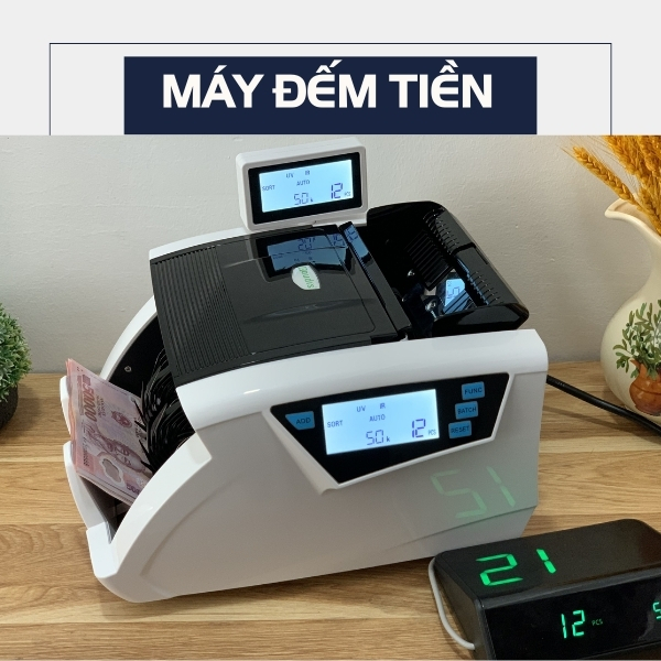 Máy đếm tiền có phát hiện tiền giả không
