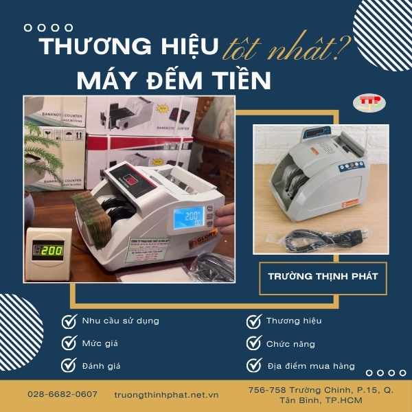 máy đếm tiền hãng nào tốt nhất