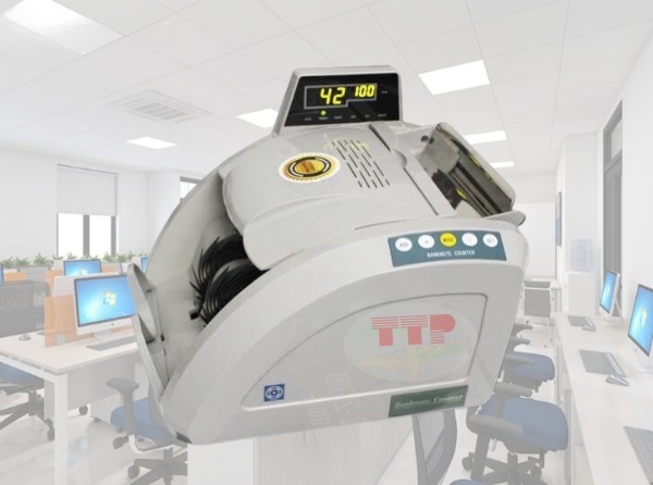 Máy đếm tiền Xiudun 9900 TTP