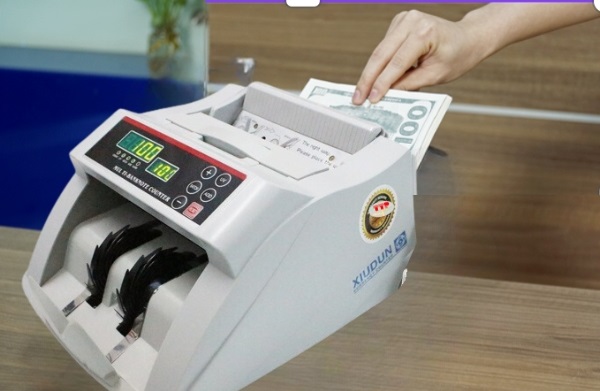 Máy đếm tiền Xiudun 1218UV