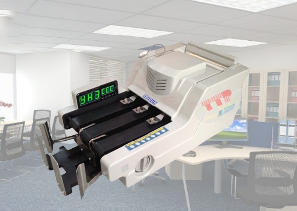 Máy đếm tiền Xiudun 668E TTP