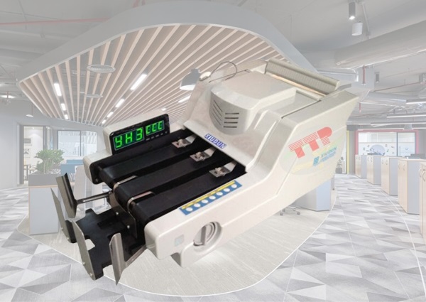 Máy đếm tiền Xiudun 668E TTP