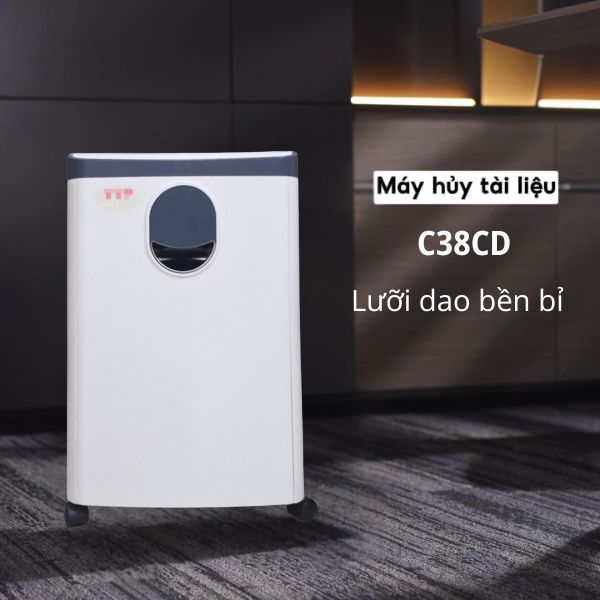 Máy hủy giấy Bingo C38CD TTP