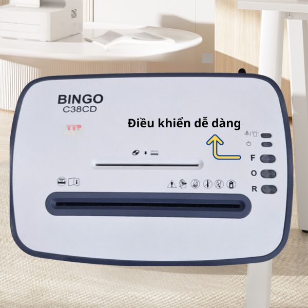 Máy hủy giấy Bingo C38CD TTP
