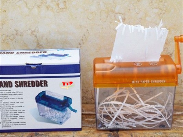 máy hủy giấy mini