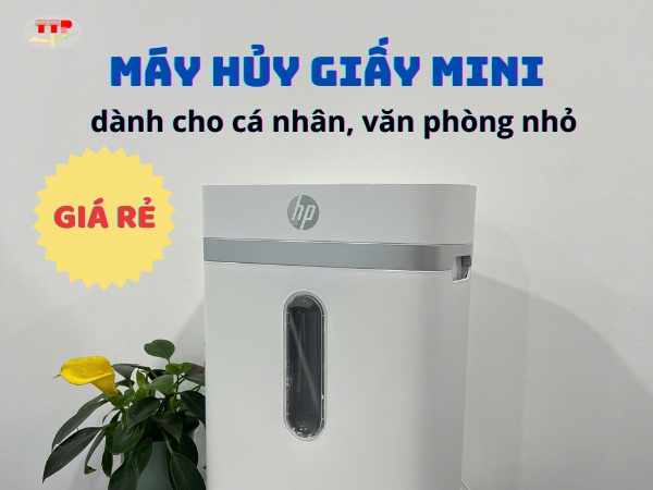 máy hủy giấy mini