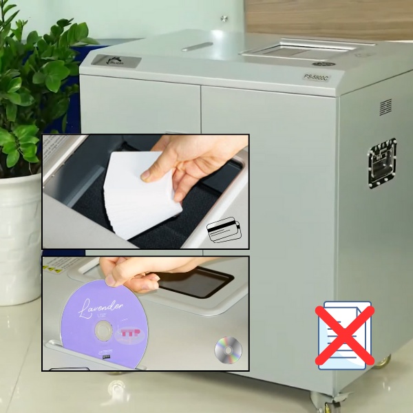 Máy hủy tài liệu Silicon PS 5800C