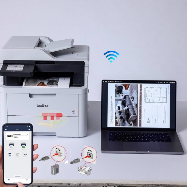 Máy in Brother DCP-L3560CDW