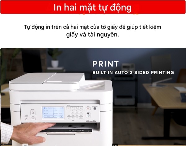 Máy in Canon MF289Dw TTP