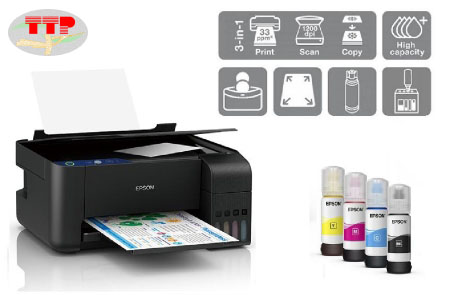 Máy in Epson L4150 màu đa chức năng