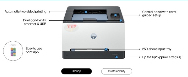 Máy in HP Color LaserJet Pro 3202dw 499R0F TTP