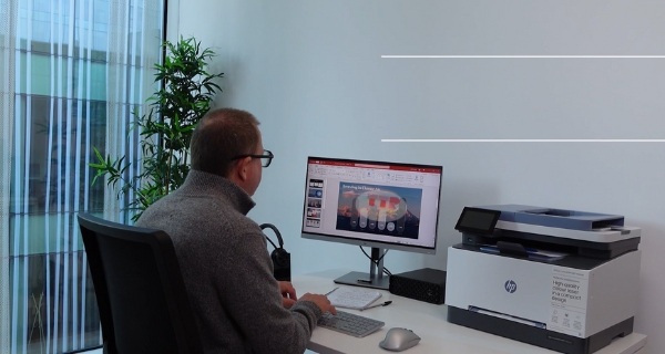 Máy in HP Color LaserJet Pro 3302sdw 499Q6F TTP