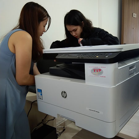 Máy in Hp LaserJet MFP M438DN