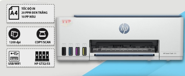 Máy in HP Smart Tank 585 1F3Y4A TTP