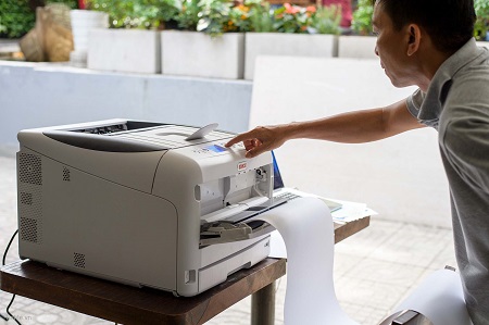 Máy in laser màu A3