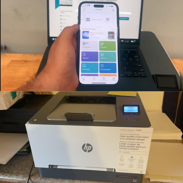 Máy in laser màu HP Color LaserJet Pro 3203dn TTP