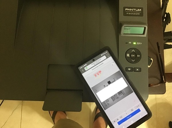 Máy in laser Pantum P3012Dw TTP