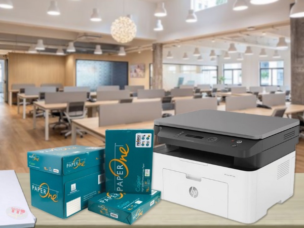 Máy in laser trắng đen đa năng HP LaserJet MFP 136a (4ZB85A)