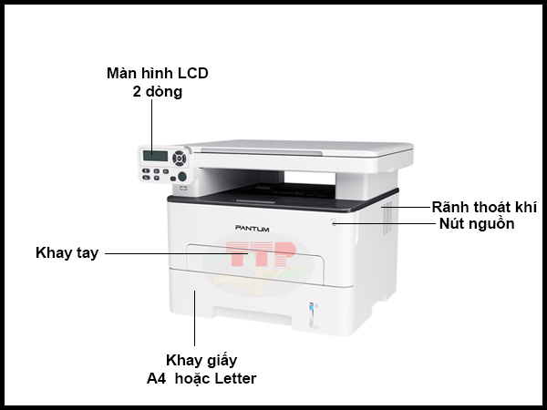 Máy in Pantum M6708D đa chức năng