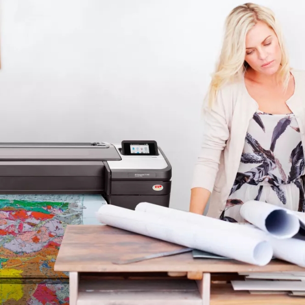 Máy in phun màu HP DesignJet T1708