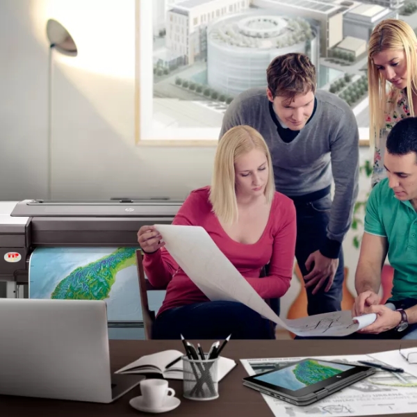 Máy in phun màu HP DesignJet T1708