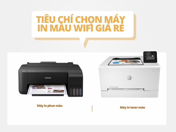 Tiêu chí lựa chọn máy in wifi