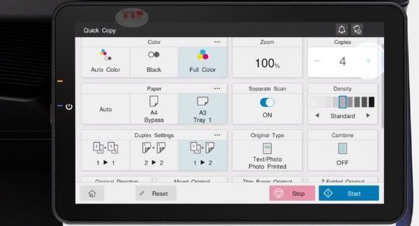 Máy photocopy Konica Minolta Bizhub 551i TTP