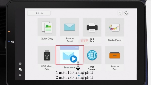 Máy photocopy Konica Minolta Bizhub 751i TTP