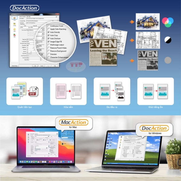 Máy scan Plustek OpticSlim 1680 TTP