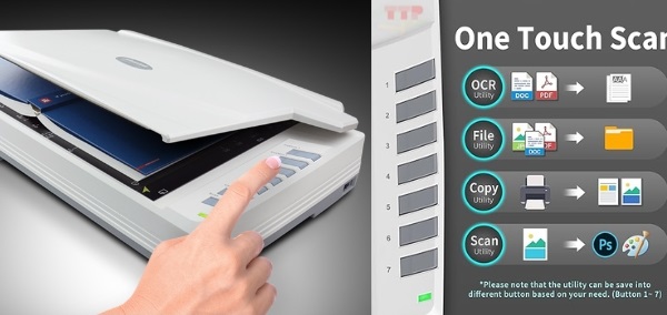 Máy scan Plustek OpticPro A320E TTP